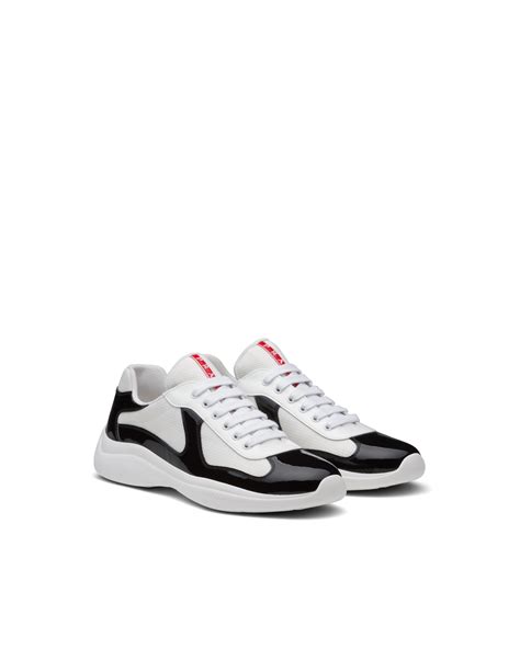 prada americas cup black white|prada america's cup black shoes.